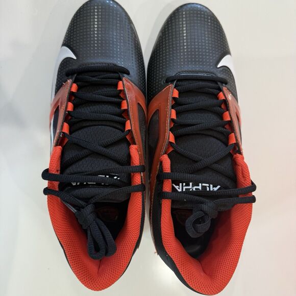 Nike Alpha Menace Pro 4 SMU P Team-Issued Oregon Beavers HF3438-003 Mens Sz 10.5 main image 8